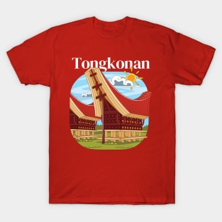 Tongkonan Traditional House (Indonesia Travel) T-Shirt